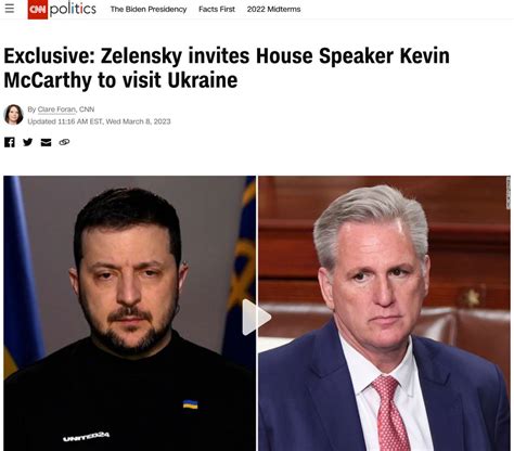 US House speaker rejects Zelenskyy’s invite to Ukraine
